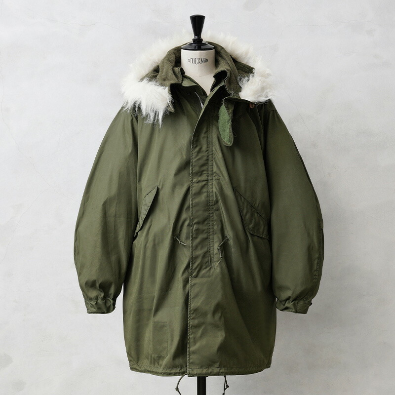 楽天市場】希少 実物 新品 デッドストック 米軍 M-65 フィッシュテール