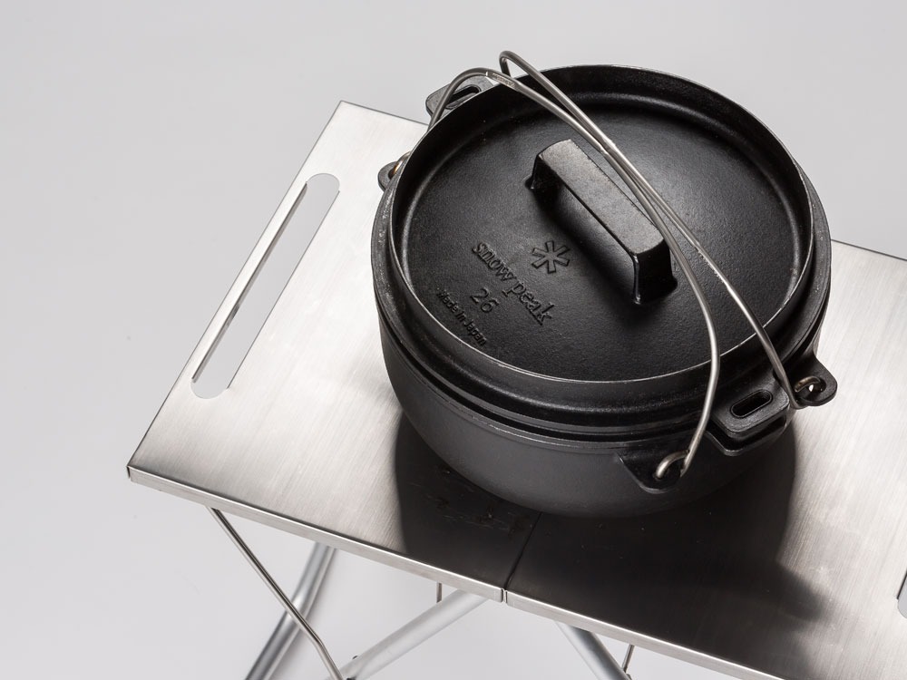 楽天市場】[lv-039]snowpeak(スノーピーク) TAKIBI Myテーブル(焚火