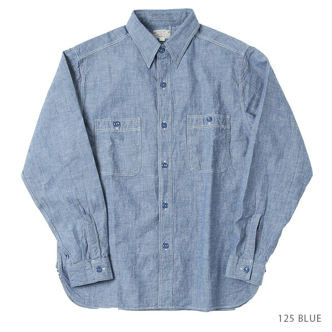 楽天市場】[br25995]Buzz Rickson's(バズリクソンズ) BLUE CHAMBRAY