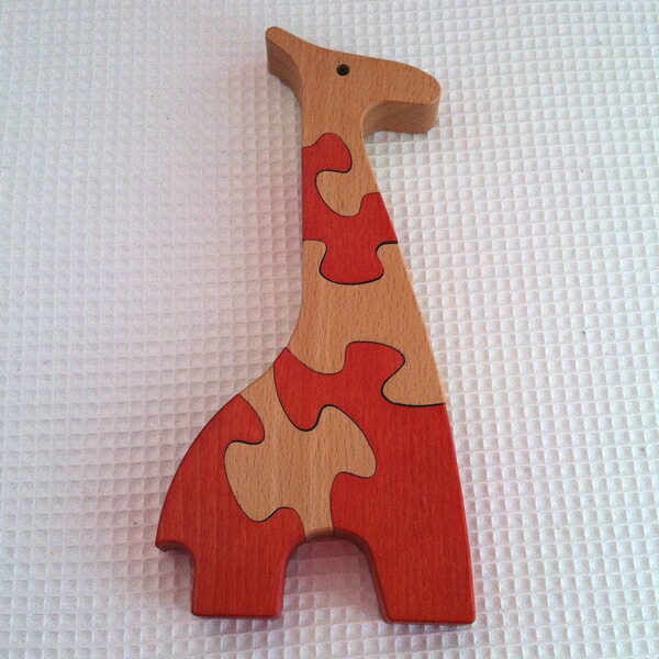 楽天市場】VITALI 動物パズル きりん【パズル 木のおもちゃ 木製 知育