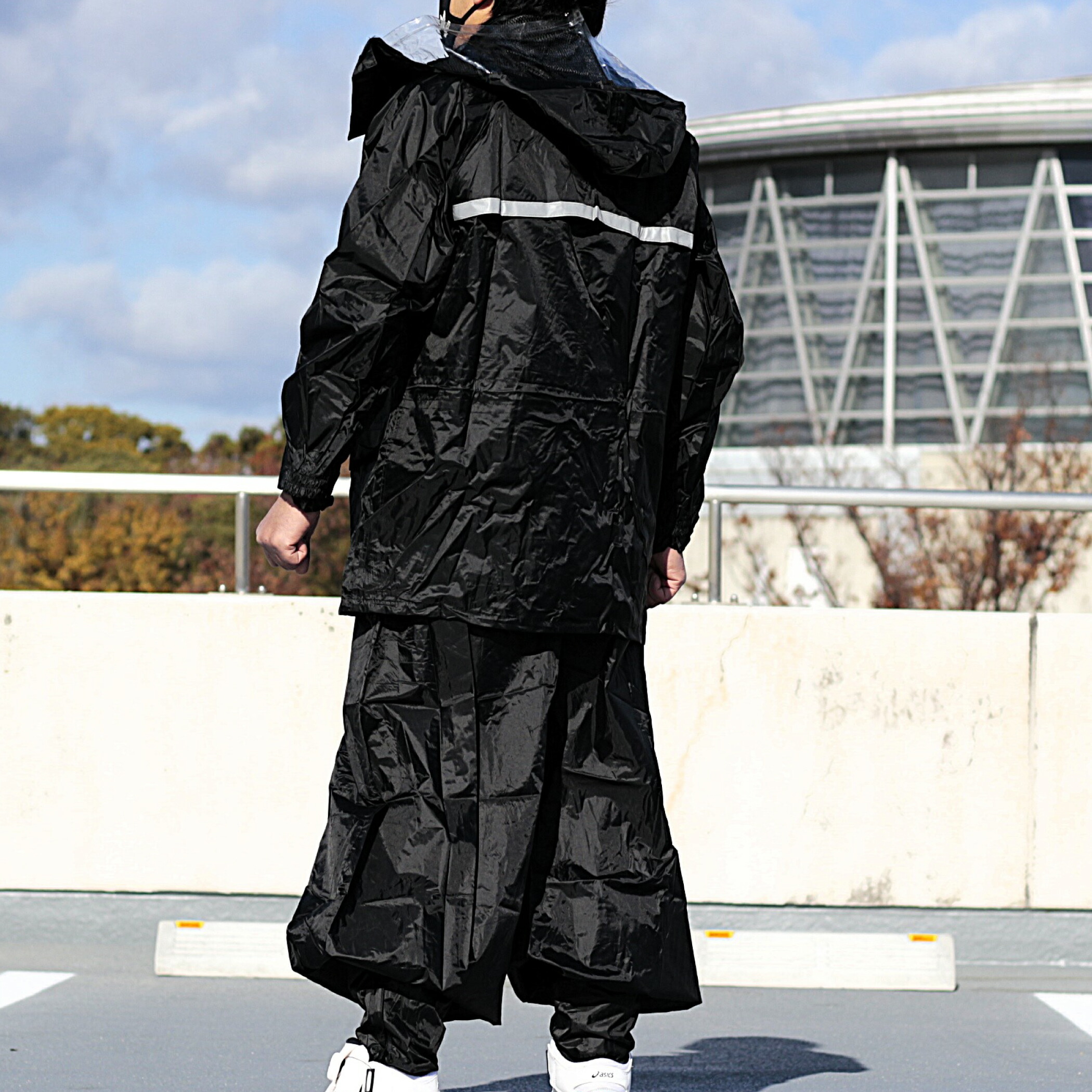 楽天市場】鳶用 レインウェア 【三段鳶】 上下セット 1177 鳶合羽