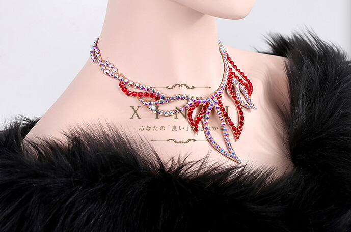 楽天市場】社交ダンス チョーカー アクセサリー 競技 デモ トライアル