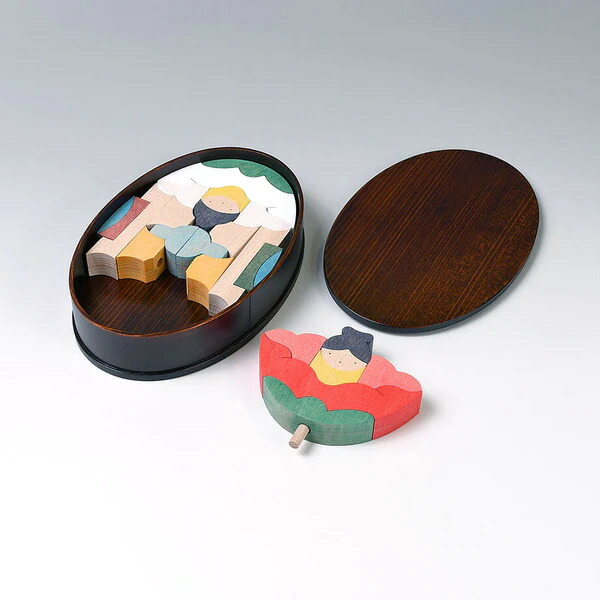 雛人形 桃の節句 雛道具 栄35号黒塗楕円 雛人形 桃の節句 雛道具 栄35