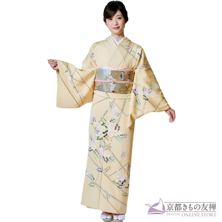 楽天市場】【レンタル】訪問着 フルセット 訪問着 フルセット 手描き