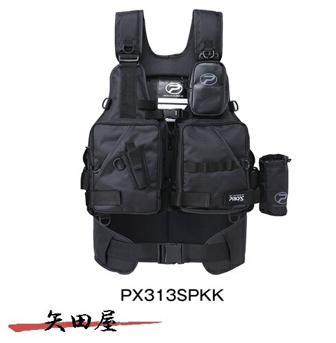 DAIKOH フィッシングベスト ブラック DAIKOH フィッシングベスト