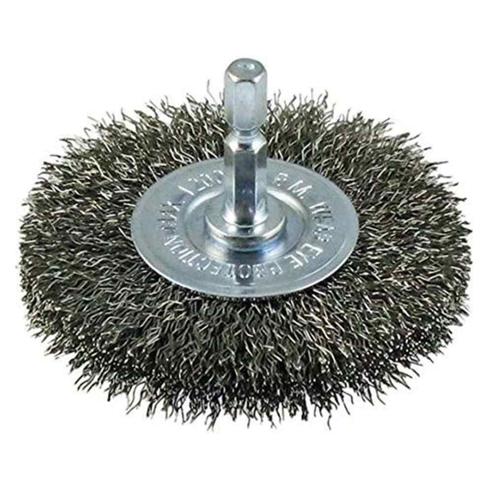 楽天市場】ヤナセ インパクト用ホイールブラシ ステンレス 75×20×6.35