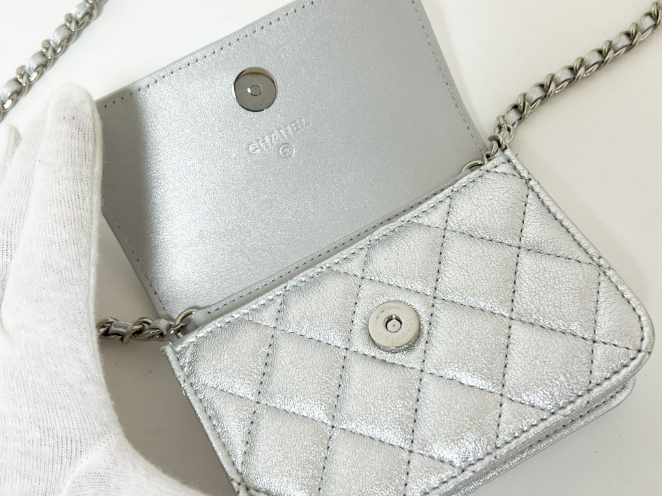 楽天市場】CHANEL シャネル スター ミニ マトラッセ チェーン