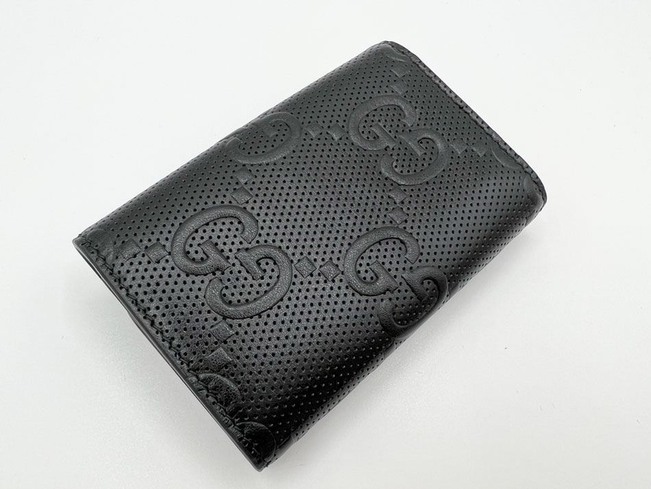 楽天市場】GUCCI グッチ GGエンボス レザー キーケース 6連 キーリング