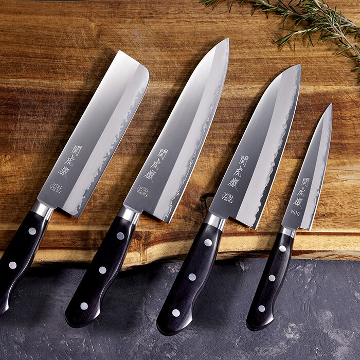 楽天市場】【関の刃物】 関の刃物 関虎徹 V金10号 三徳包丁 180mm 包丁