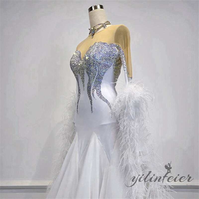 楽天市場】【受注生産】豪華社交ダンス ドレス ダンスドレス