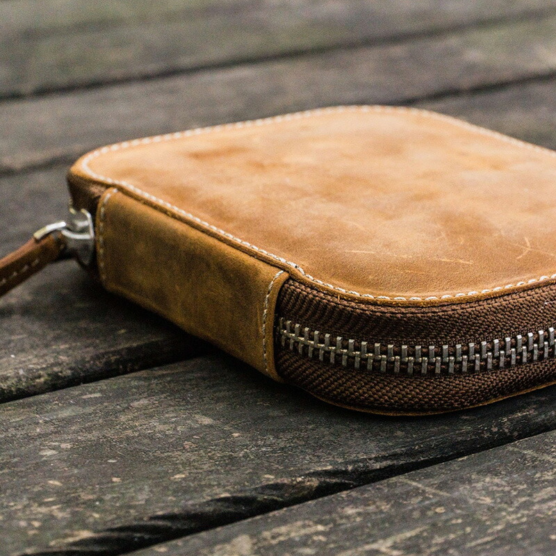 楽天市場】Galen Leather ガレンレザー Leather Zippered 10 Slots Pen