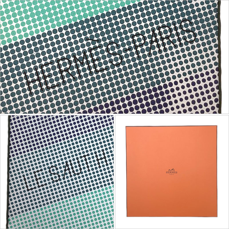 楽天市場】HERMES エルメス カレ90 スカーフ “ソーH” “LE SAUT H