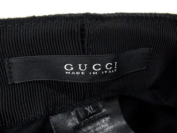 楽天市場】□極美品□ GUCCI グッチ ウール82％×コットン18％ 帽子