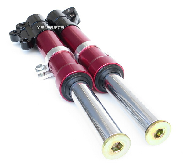 楽天市場】【送料無料】【高品質】20mmローダウンフロントフォーク黒