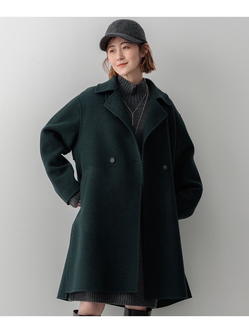 楽天市場】【滝沢眞規子さん着用/Oggi掲載】MANTECOPure リバーコート