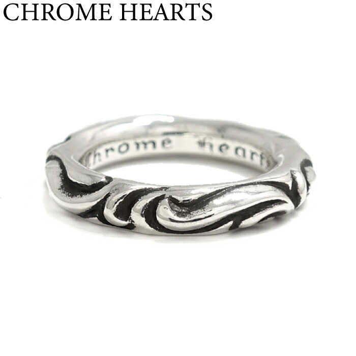 楽天市場】【CHROME HEARTS クロムハーツ】SCROLL BAND RING