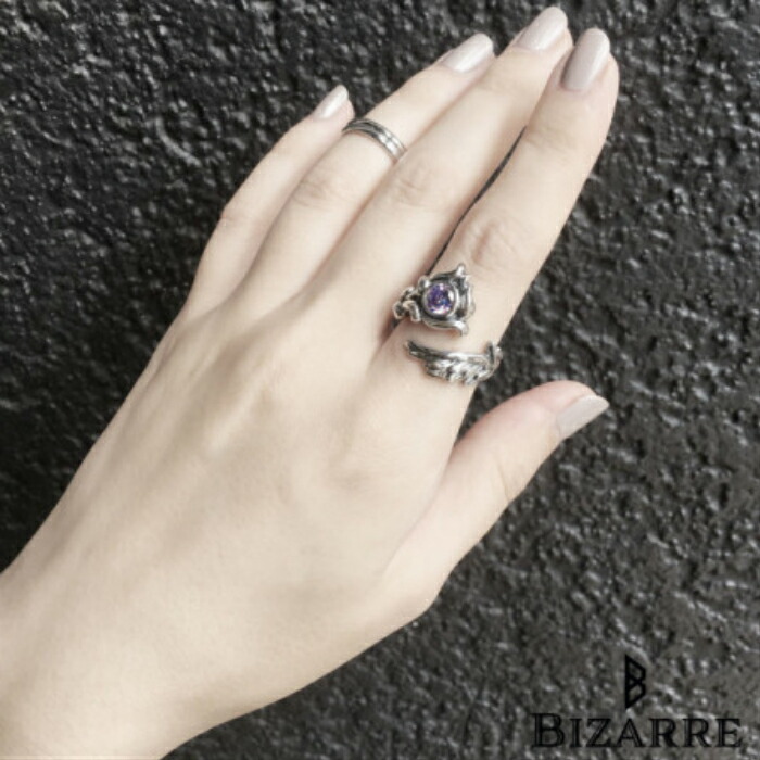 楽天市場】【BIZARRE ビザール】シャイニーエンジェルシルバーリング m