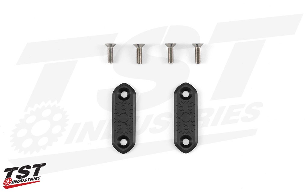 TST Mirror Block Off Plates | Kawasaki Ninja Sportbikes