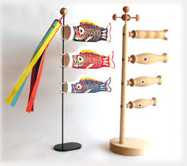三浦木地 鯉のぼりセット 三浦木地（日本）｜つみきや〜より良い遊びの