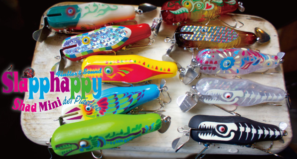 Slapphappy Shad Mini del Plastico | TSUNAMI LURES