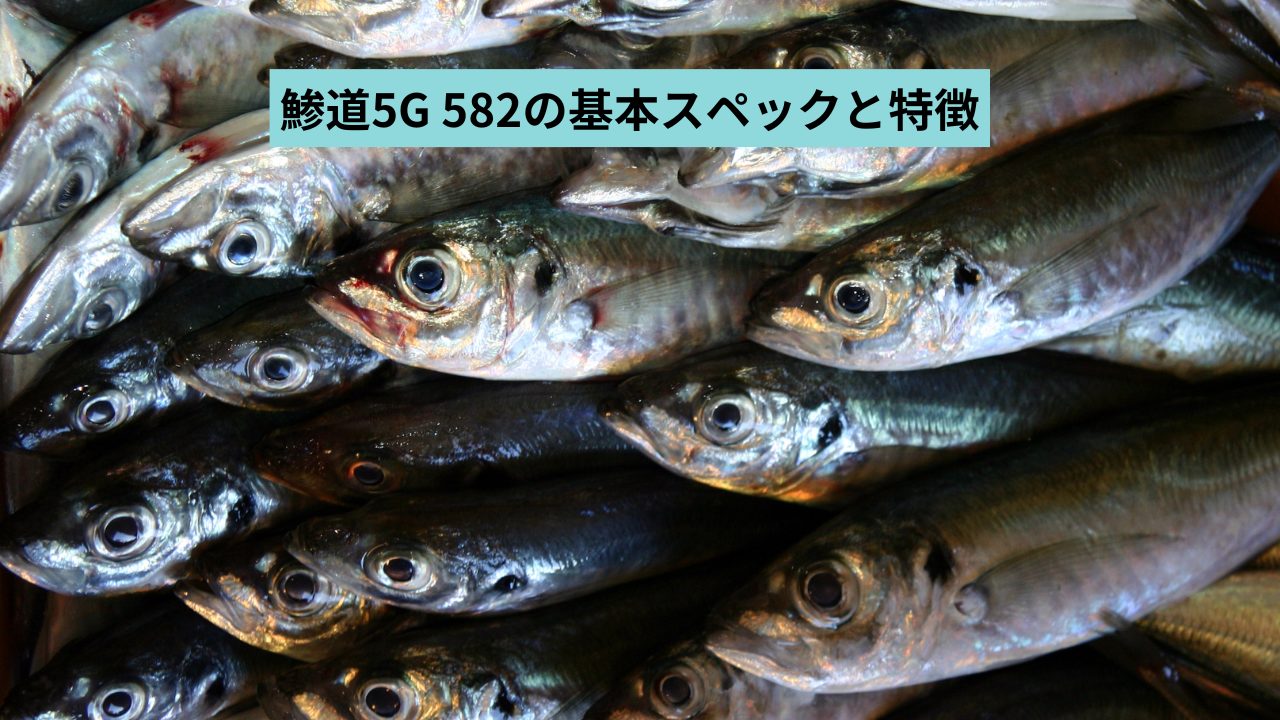 鯵道 5G 582 インプレ｜購入前に知っておきたいポイントとデメリット