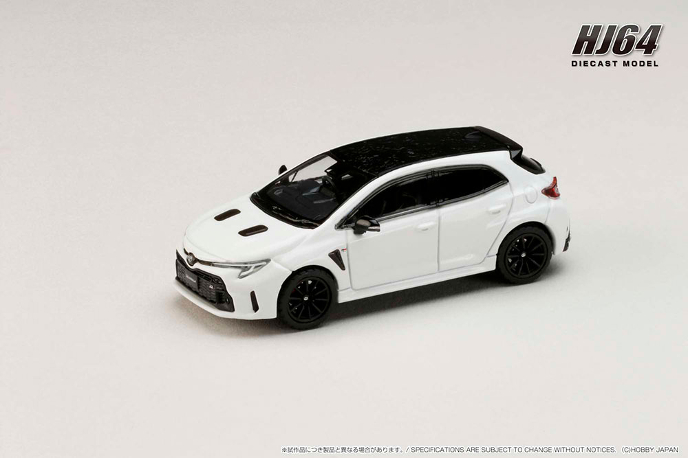 1/64 トヨタ GRカローラ RZ スーパーホワイト II【HJ641067W