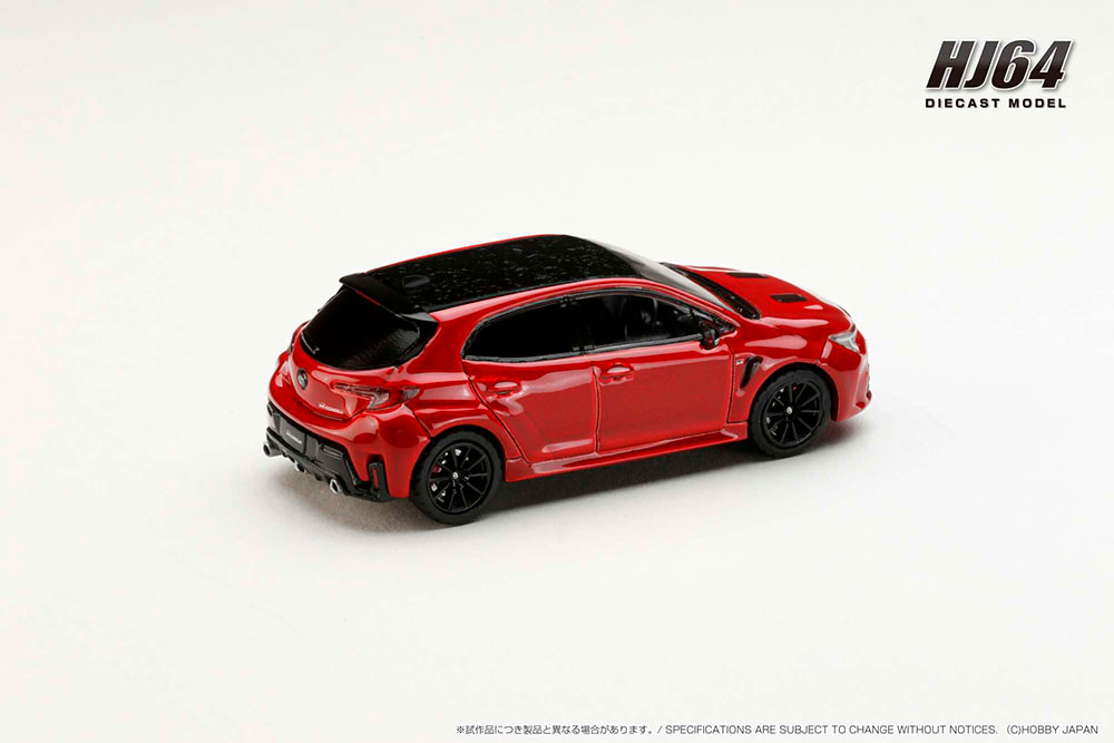 1/64 トヨタ GRカローラ RZ エモーショナルレッド II【HJ641067R
