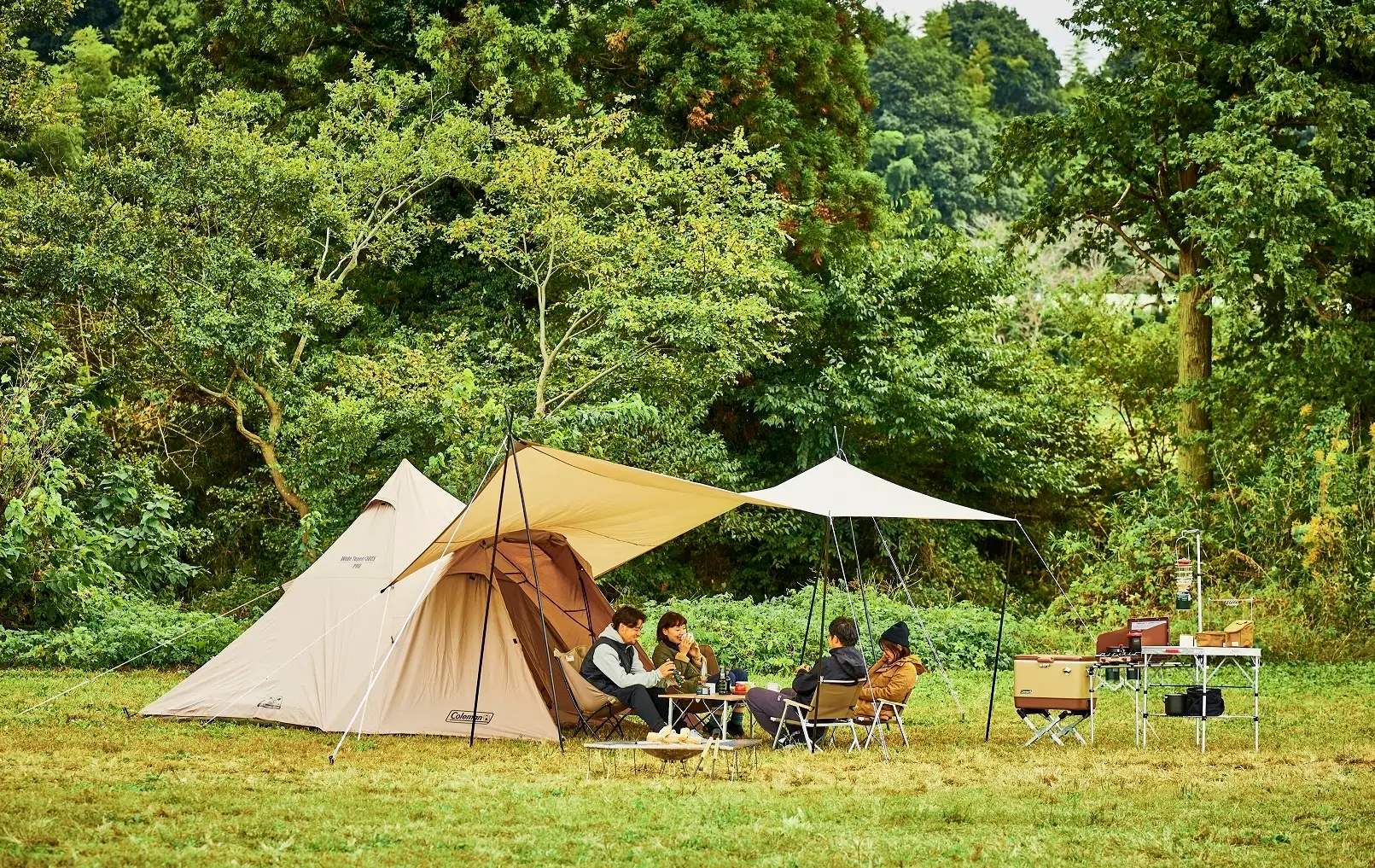 コールマン、2023年新製品の第1弾を公開。テントをカスタマイズできる