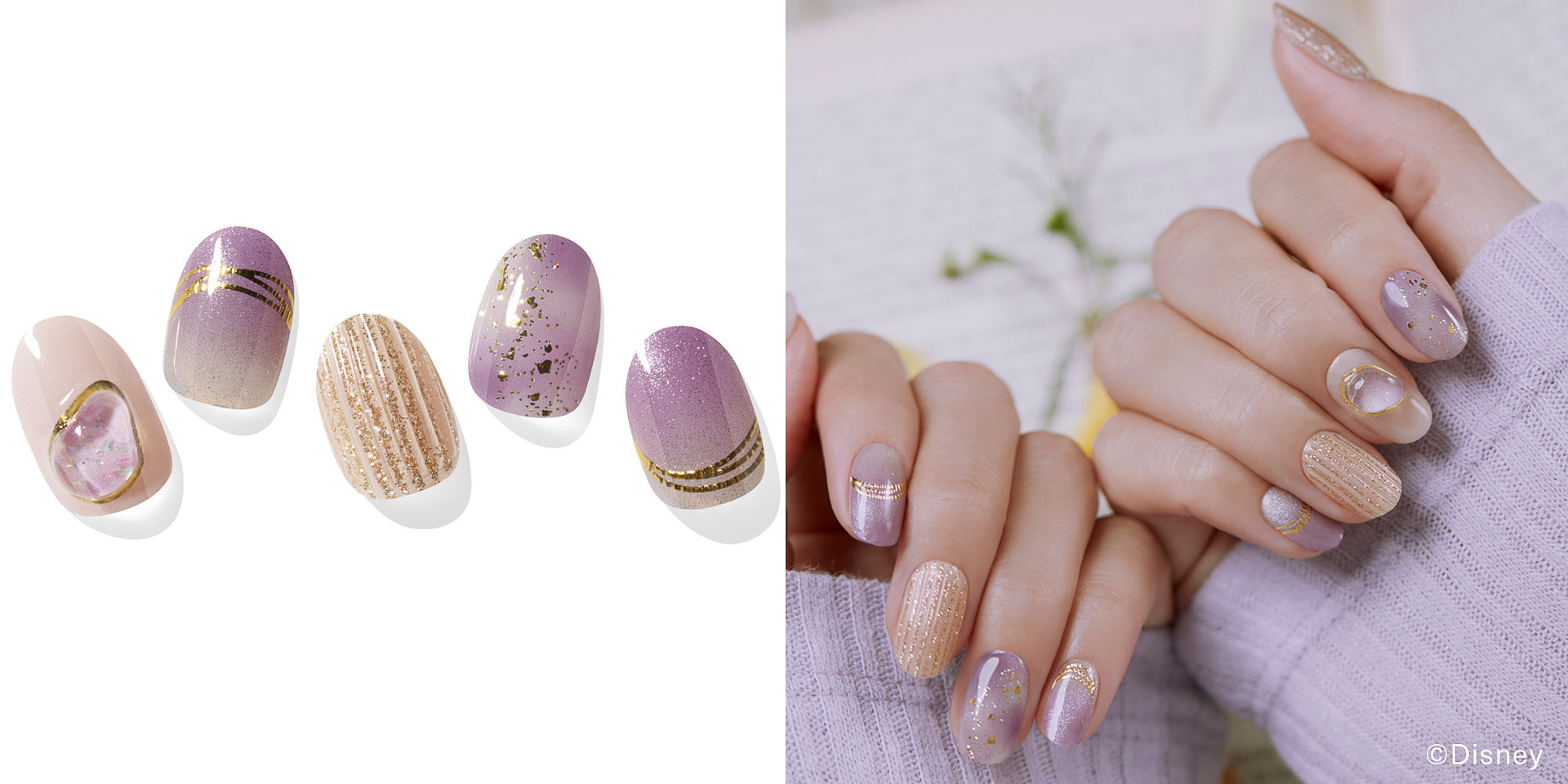 指先にディズニープリンセスの優雅さを！ Ohoraネイル新作