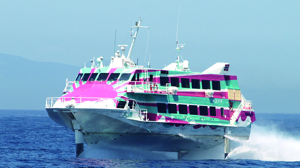 高速ジェット船 セブンアイランド大漁 ｜東海汽船・フェリー 伊豆諸島