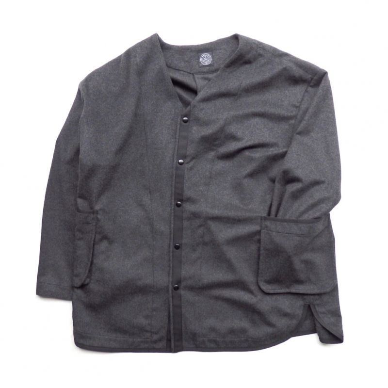 Porter Classic (CASHMERE CARDIGAN COAT) Color：Gray - TRAMPS