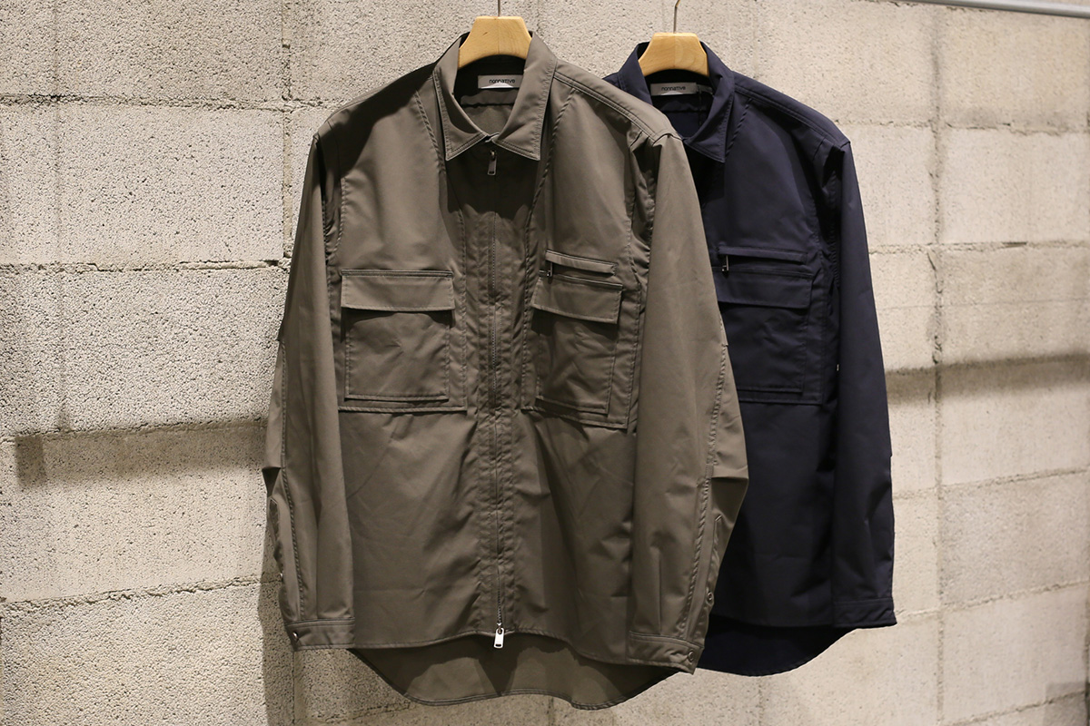 nonnative】現在発売中のシャツジャケットがとても使いやすいという