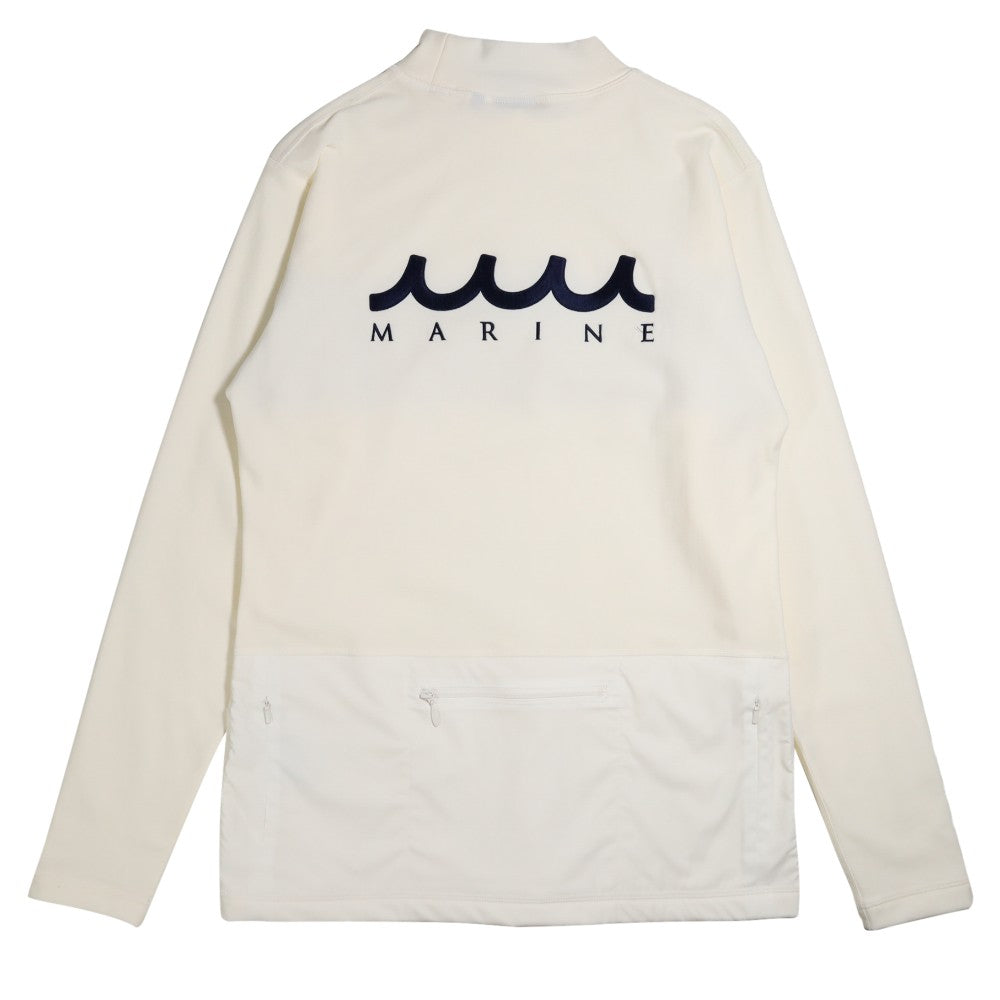 muta MARINE ムータマリン ロンT ヒートパフォーマ モックネックシャツ