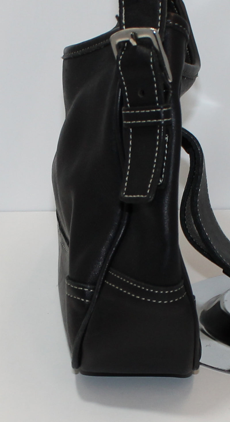 Coach Purse: 7584 Black Hampton Shoulder Bag