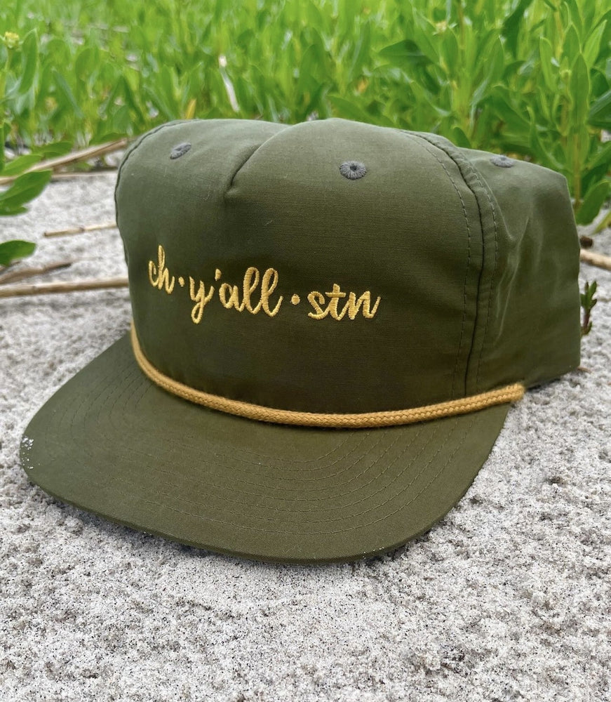 ch*y'all*stn Rope Hat (Loden Green/Gold) – Tres Carmen Boutique Store
