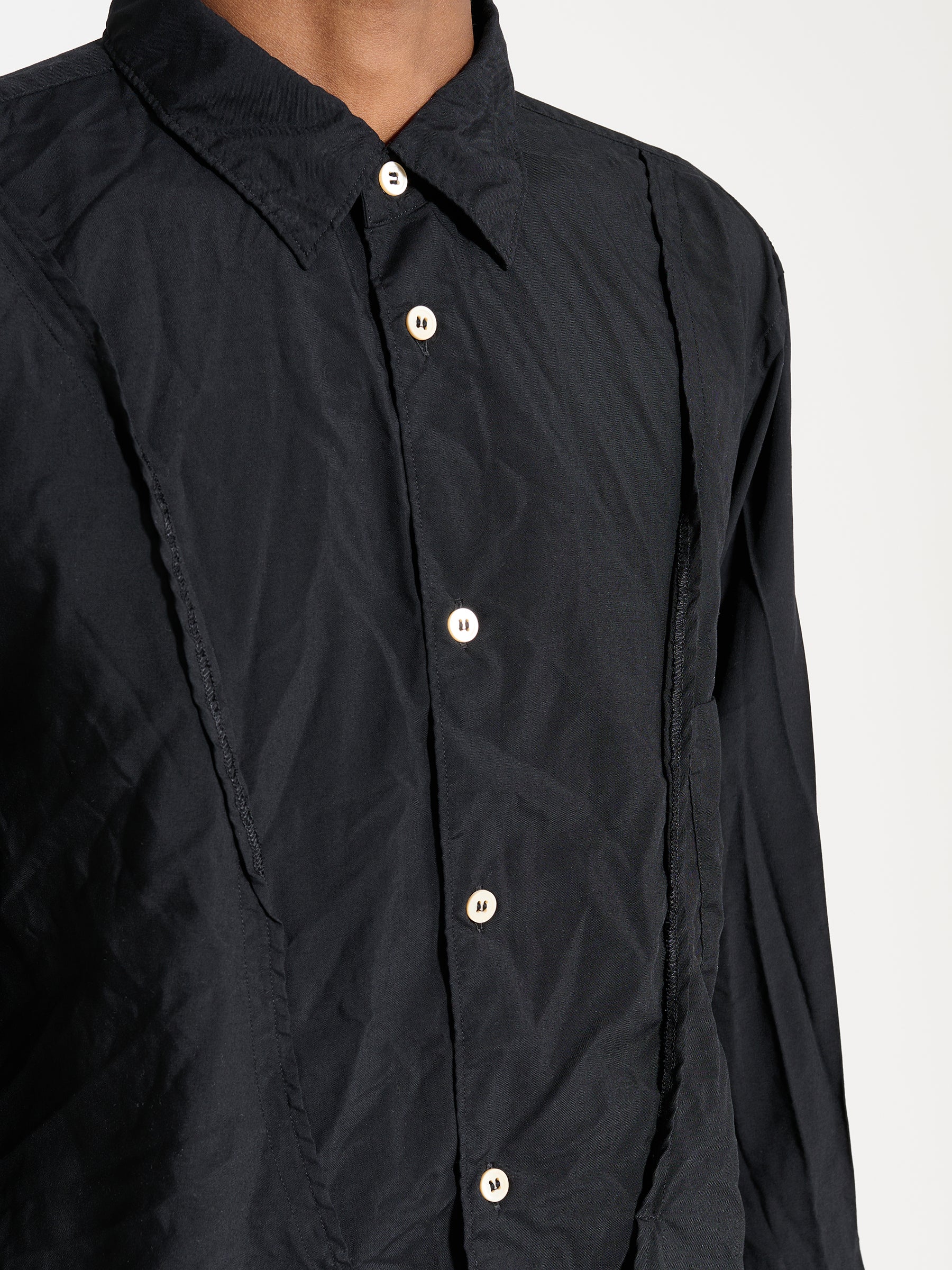 Comme des Garçons Homme Plus Panel Shirt Black – Très Bien