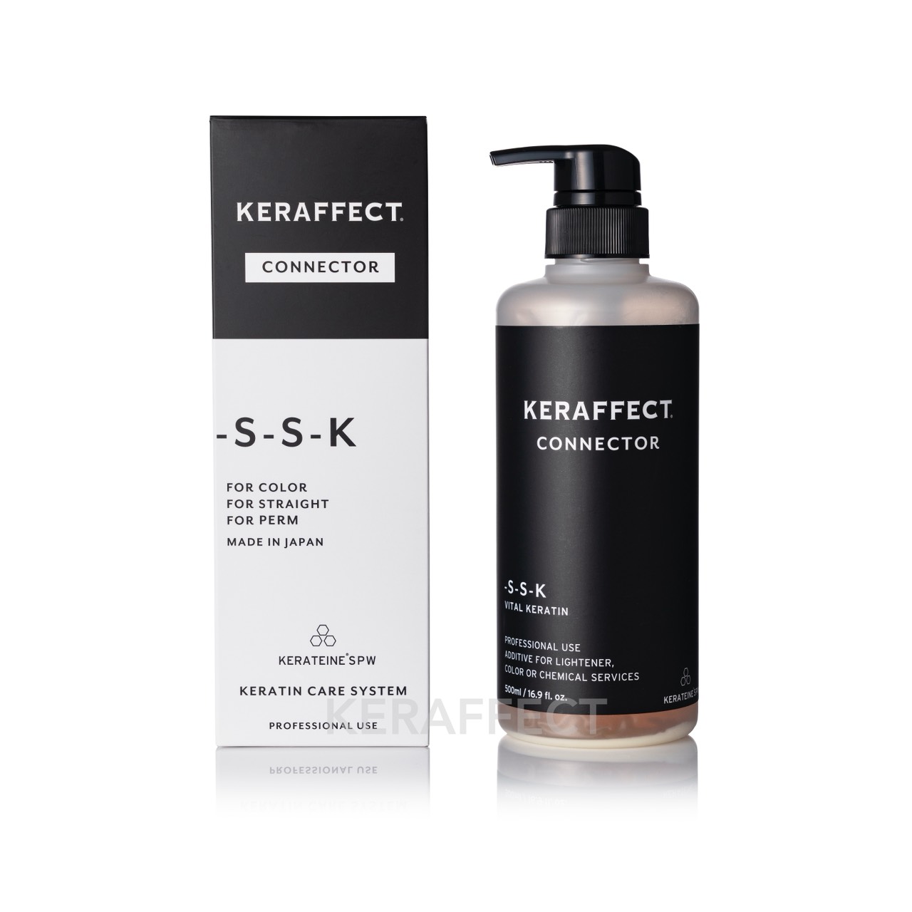 え*ふ様 KERAFFECT コネクター 500ml、ベースウォーター1000m 楽天市場