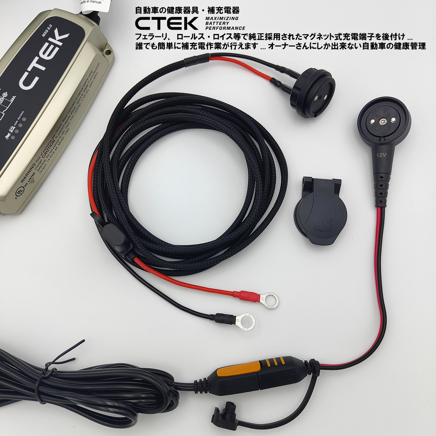 ランボルギーニ バッテリー充電器 人気 CTEK シーテック