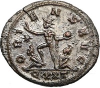 AURELIAN Authentic Ancient 270AD Orignal Genuine Roman Coin SOL