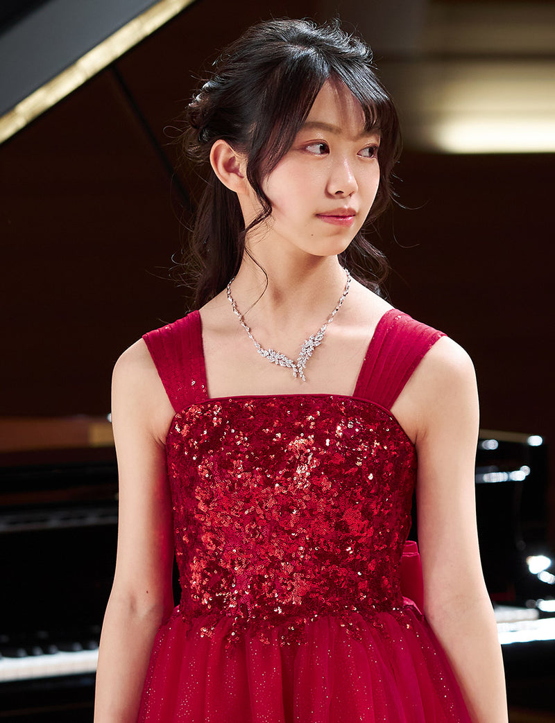 コンクール・ピアノドレス 演奏会ドレス 発表会 ステージドレス