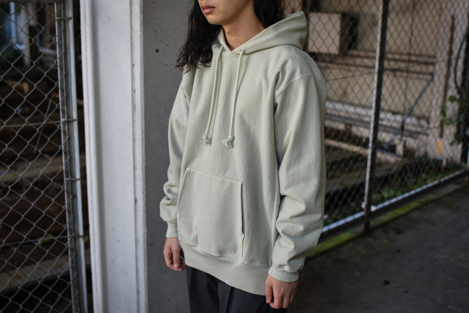 AURALEE -Super Milled Sweat P/O Parka- | twelve blog