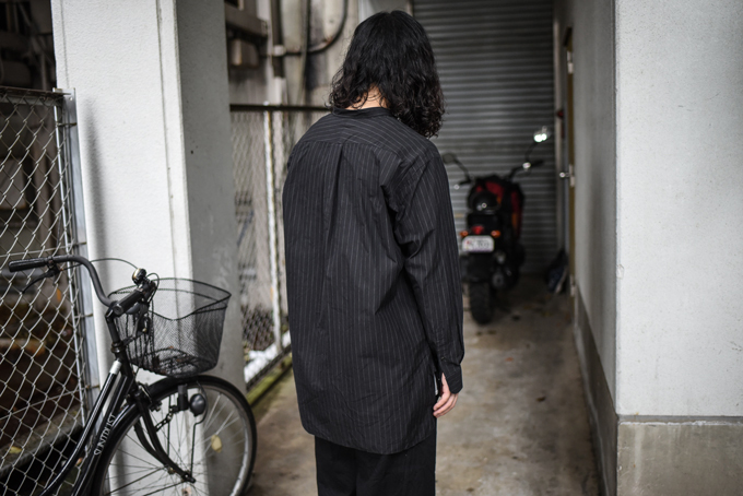 COMOLI -Band Collar Shirt- | twelve blog