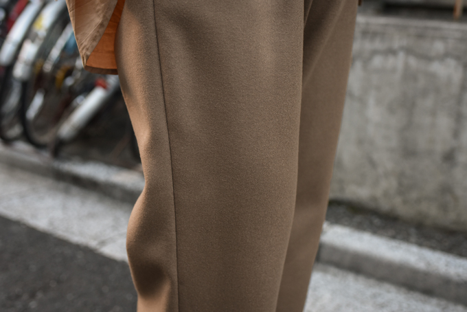 AURALEE -Light Melton Wide Slacks- | twelve blog