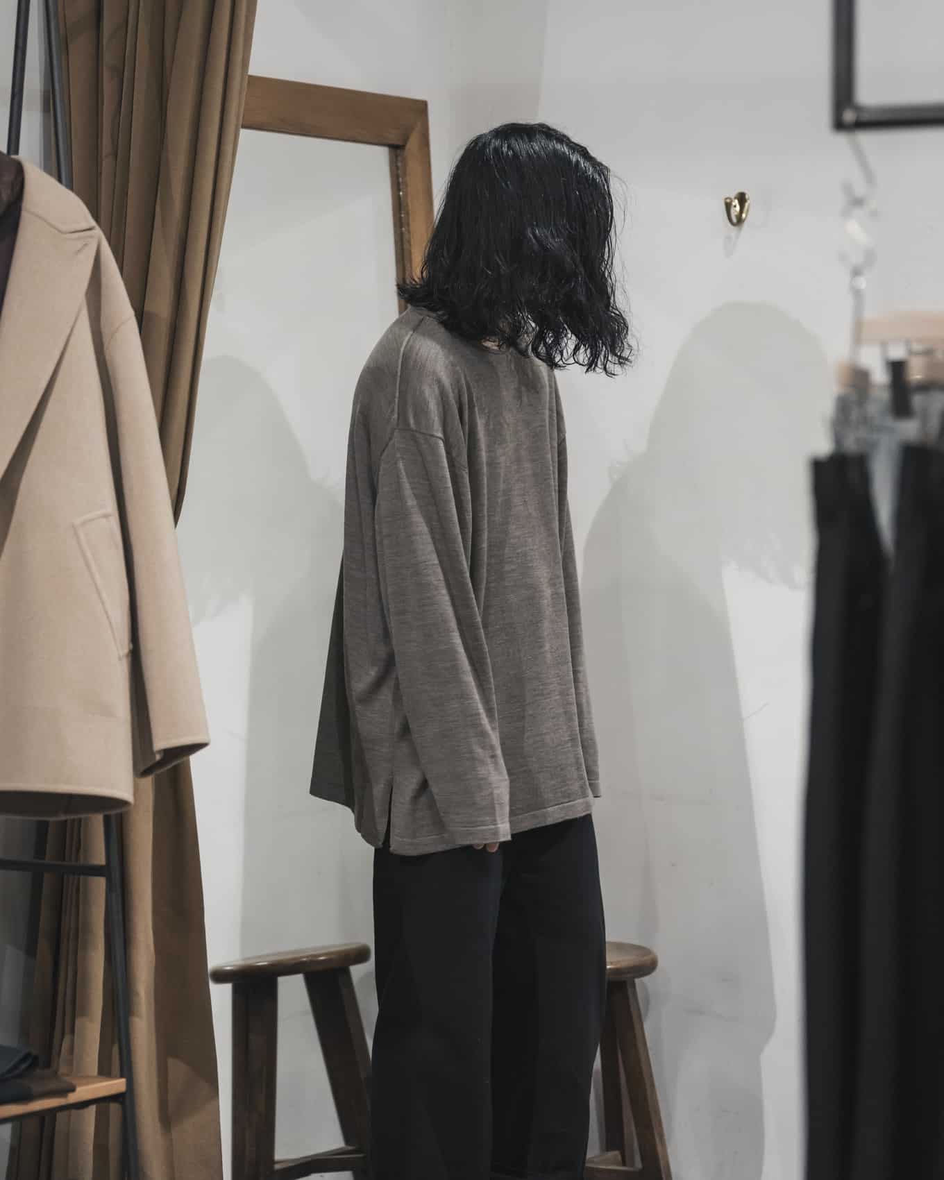 WIRROW -Boat Neck Knit Pullover- | twelve blog