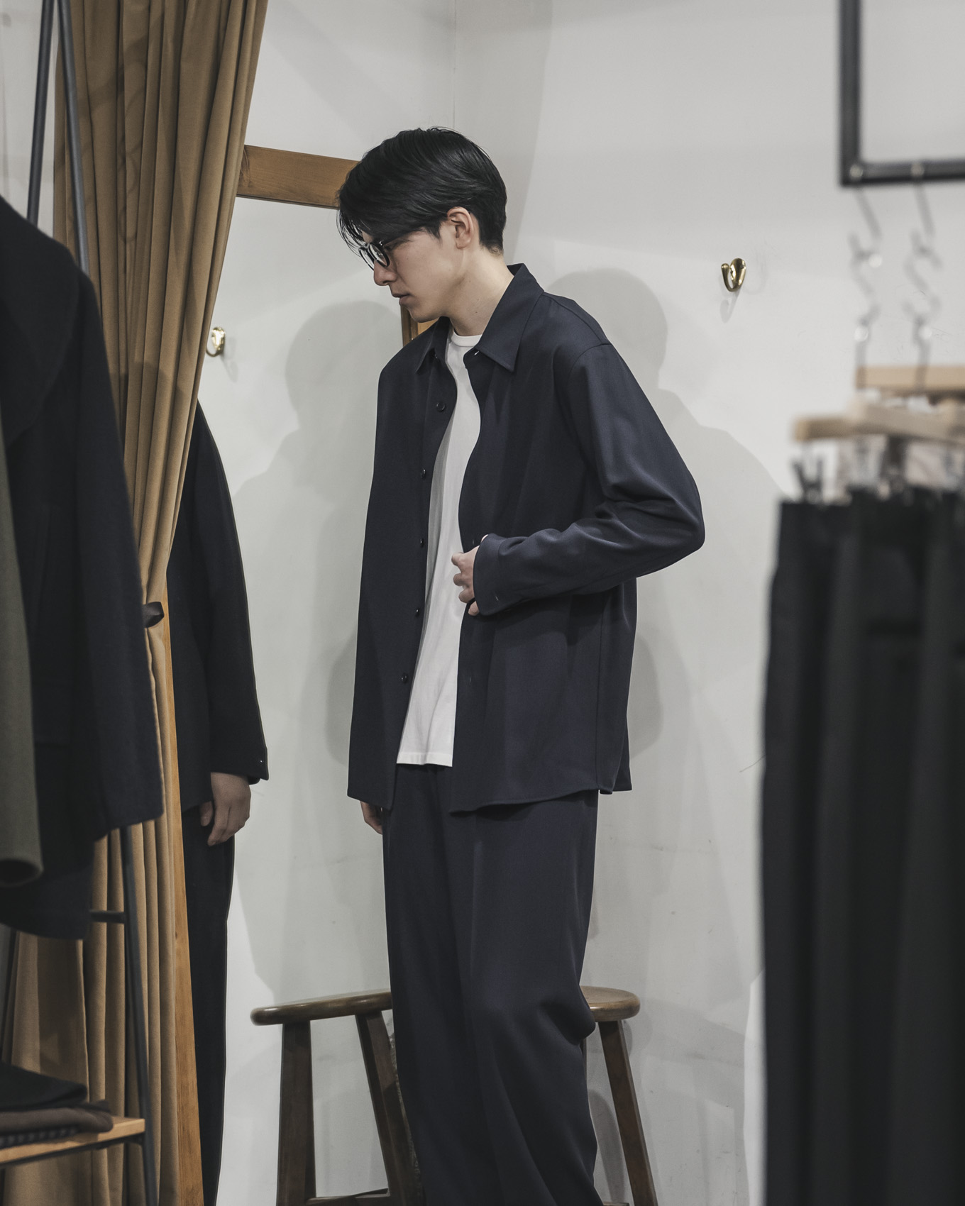 twelve BLOG | AURALEE -Hard Twist Wool Dobby Items- | twelve blog