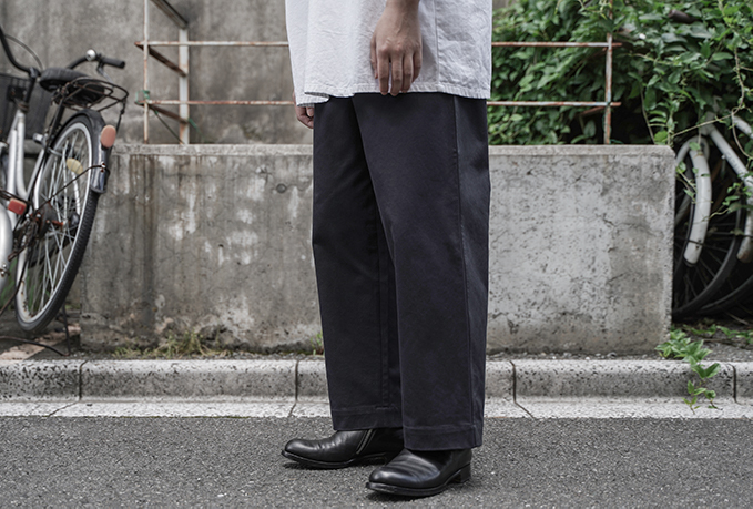 AURALEE -Washed Finx Chino Wide Pants- | twelve blog
