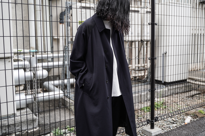 COMOLI -Wool Gaba Bal Collar Coat- | twelve blog