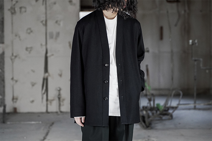 山内 -ノーミュールシングウール ノーカラージャケット- | twelve blog
