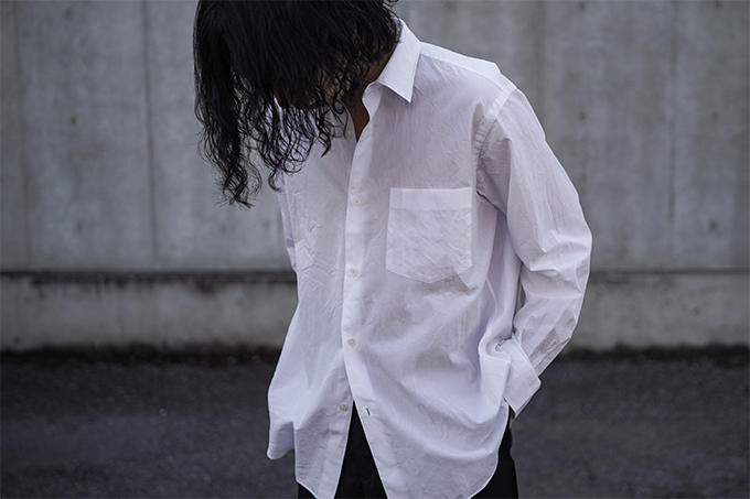 COMOLI -コモリシャツ, バンドカラーシャツ- | twelve blog