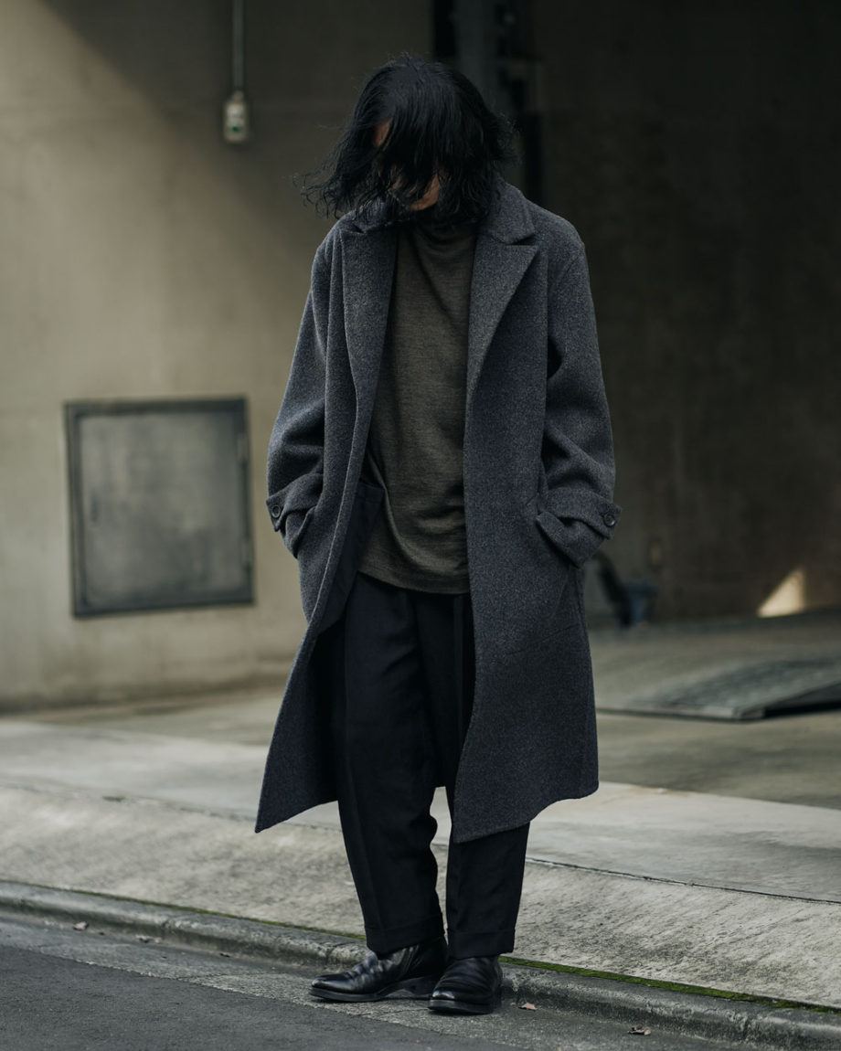 POSTELEGANT -Wool Rever Coat, Short Coat- | twelve blog